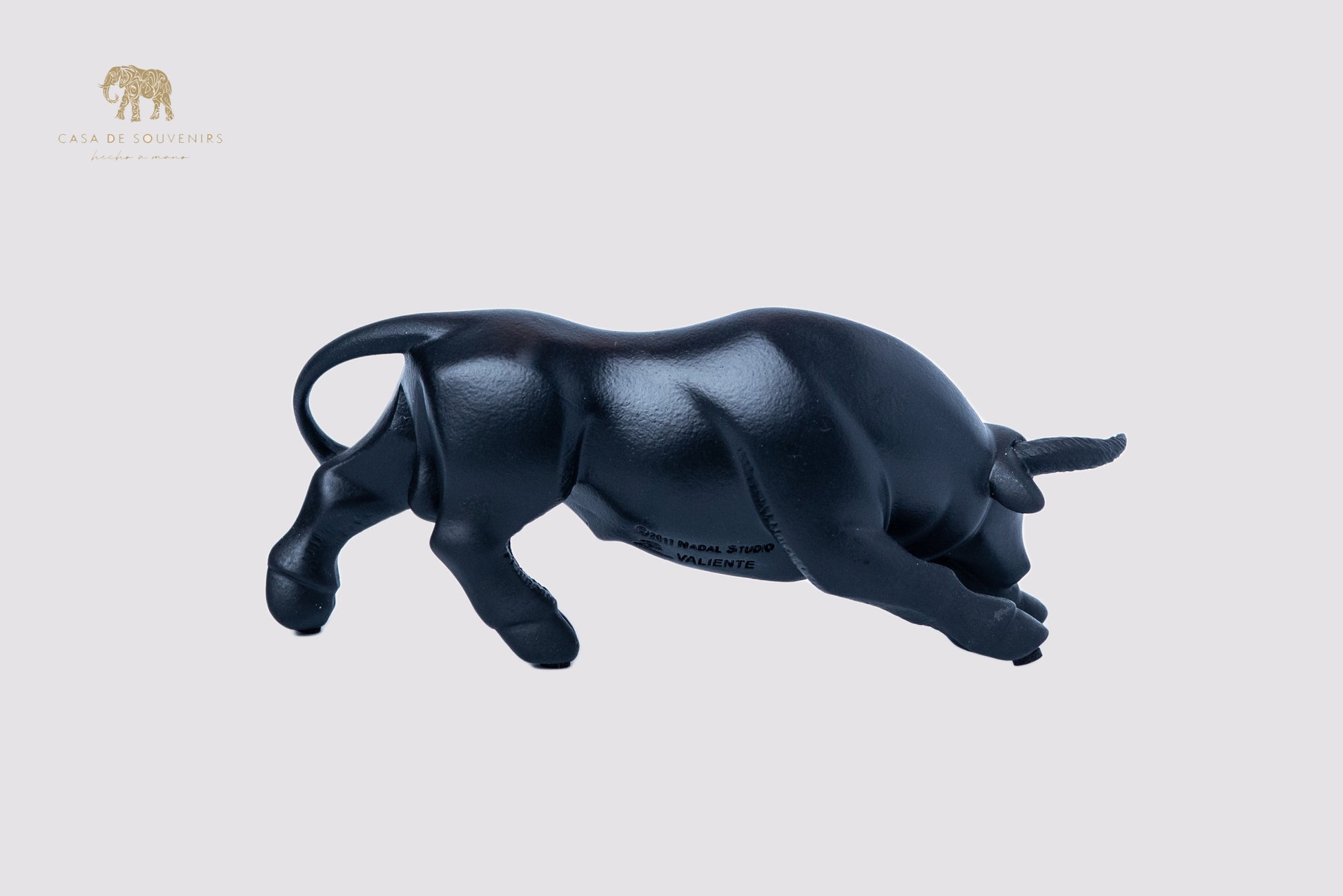 Black Handmade And Hand Painted Bull . One Of The Best Products In Spain