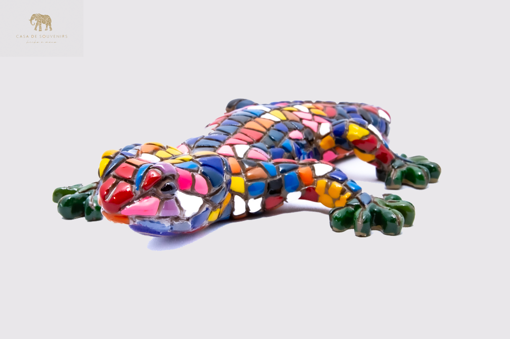Mix Colors Salamander Figure , Figura De Salamandre , Figure De Salamandra, Salamander Decorative, Multicolor Salamander , Hand Painted