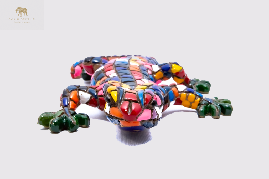 Mix Colors Salamander Figure , Figura De Salamandre , Figure De Salamandra, Salamander Decorative, Multicolor Salamander , Hand Painted