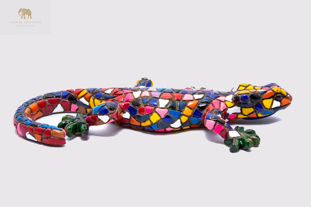 Mix Colors Salamander Figure , Figura De Salamandre , Figure De Salamandra, Salamander Decorative, Multicolor Salamander , Hand Painted