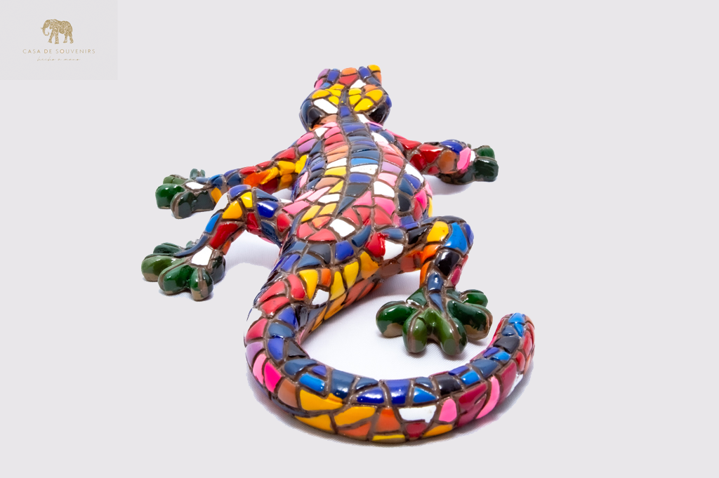 Mix Colors Salamander Figure , Figura De Salamandre , Figure De Salamandra, Salamander Decorative, Multicolor Salamander , Hand Painted