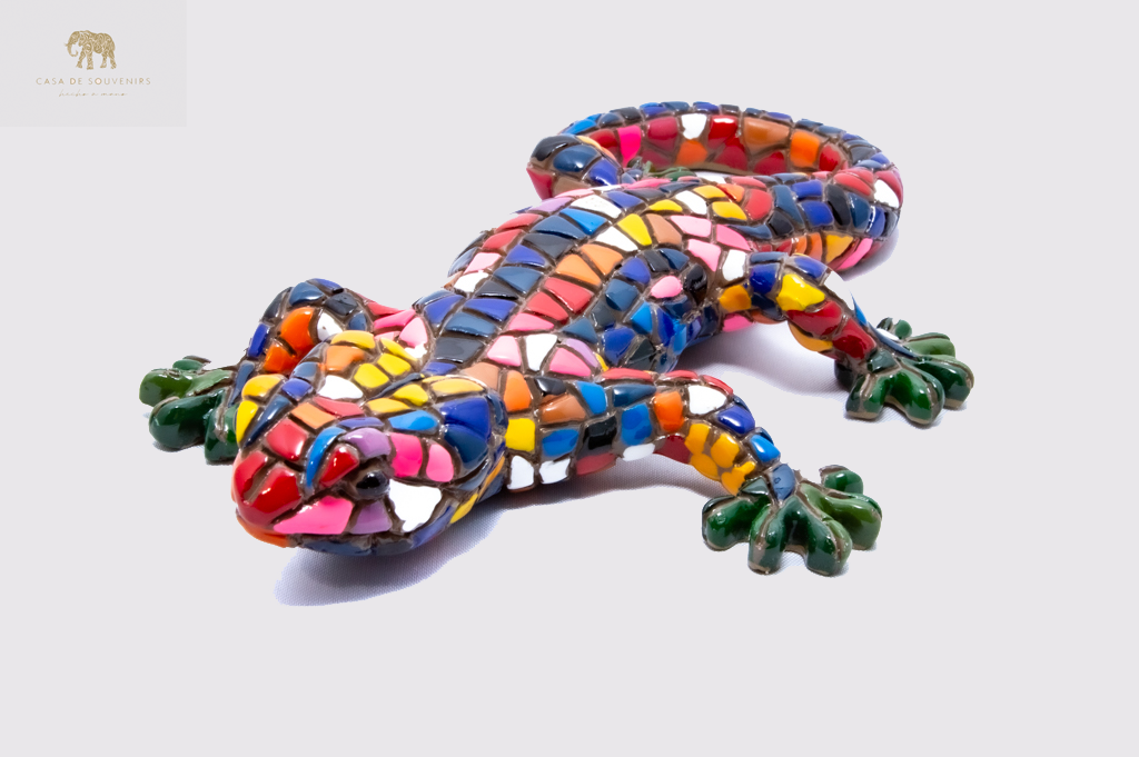 Mix Colors Salamander Figure , Figura De Salamandre , Figure De Salamandra, Salamander Decorative, Multicolor Salamander , Hand Painted